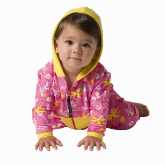 STB102H Baby Hooded Jacket and Pant Set